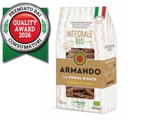 Pasta Armando: la linea integrale bio premiata ai Quality Award
