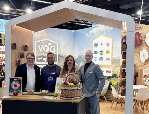 Vog protagonista a Biofach 2026 con il suo assortimento di mele tradizionali e club