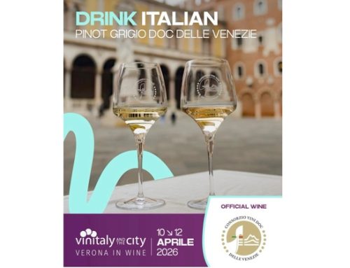 Il Pinot Grigio Doc Delle Venezie è official wine di Vinitaly & The City 2026