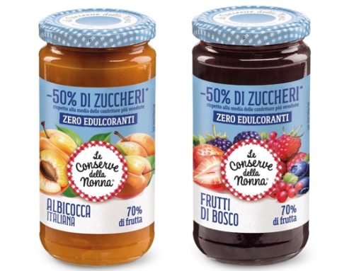 Le Conserve della Nonna presenta le nuove confetture con -50% di zuccheri
