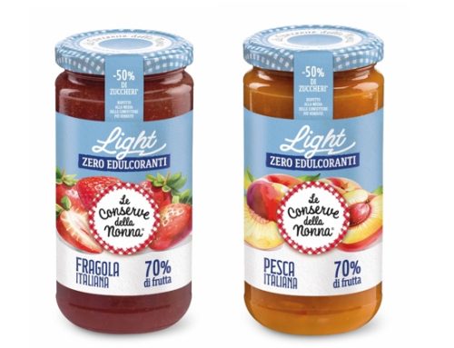 Le Conserve della Nonna presenta le nuove confetture con -50% di zuccheri