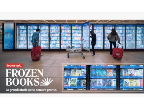 Siete capaci di promuovere i libri nel reparto frozen? No? Bennet ci riesce