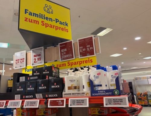 In Germania Lidl sta vendendo confezioni XXL, grandi formati, non Mdd, ma dei grandi brand