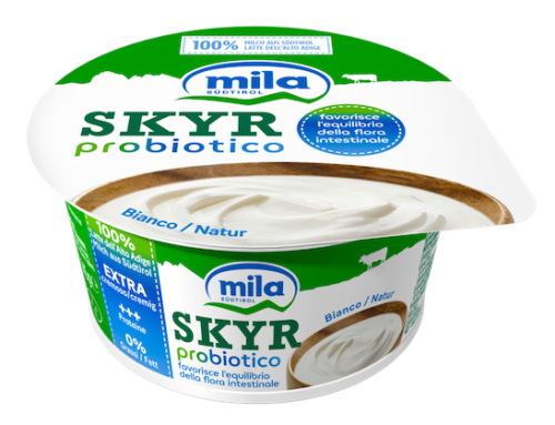 Mila lancia il nuovo Skyr Probiotico