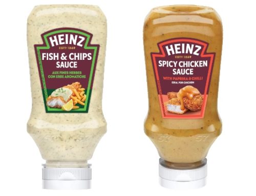 Heinz porta a scaffale le nuove salse Spicy Chicken e Fish & Chips