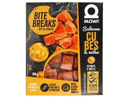 Mowi amplia la gamma ready-to-eat con Mowi Salmon Cubes & Salsa