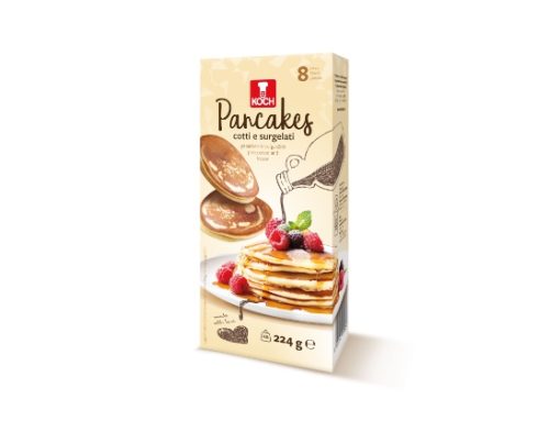 Koch amplia la linea dedicata al canale professionale con i Pancakes Surgelati
