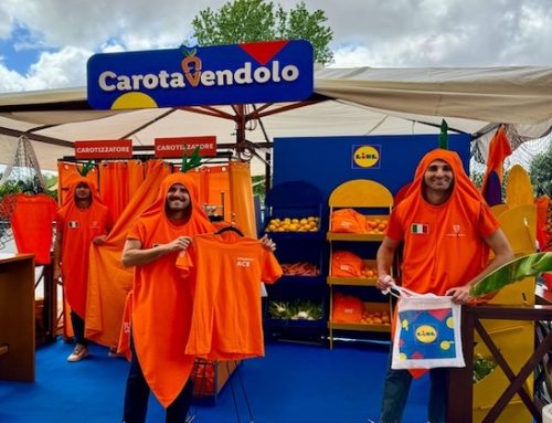 La politica di brand di Lidl incrocia il tennis di Sinner e lo aggiunge al suo reparto ortofrutta