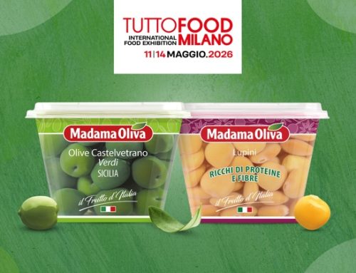 Tuttofood 2026 / Madama Oliva punta su innovazione, cultura e nuove referenze. Al via il progetto ‘Oliva Sapiens’