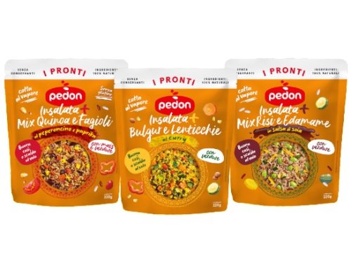 Pedon amplia l’offerta plant based con le nuove Insalate Plus e i Legumi Snack