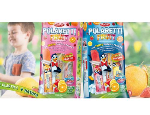 Dolfin rinnova i Polaretti Fruit: più succo di frutta e meno zuccheri