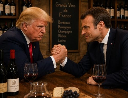 Trump minaccia dazi al 100% su vini e Champagne francesi. Macron: “Abbiamo bisogno di stabilità”