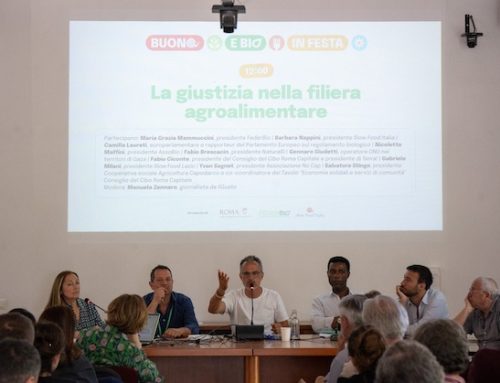 All’evento ‘Buono e Bio in festa’ un appello per contrastare il caporalato