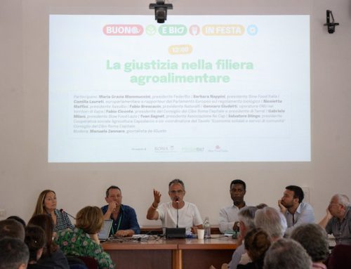 All’evento ‘Buono e Bio in festa’ un appello per contrastare il caporalato