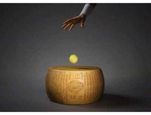 A tutto spot / L’eccellenza è servita. Parmigiano Reggiano cavalca l’onda lunga del grande tennis