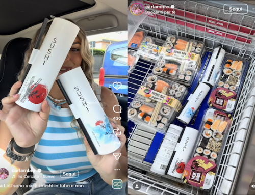 Lidl Italia porta nei punti vendita il ‘sushi nel tubo’ diventato virale sui social