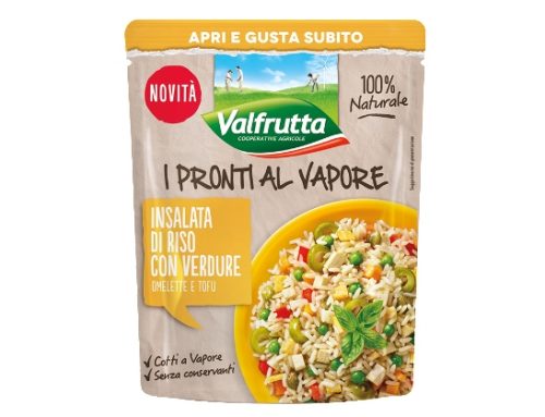 Valfrutta: la linea I Pronti al Vapore si arricchisce di una nuova referenza
