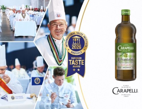 Carapelli: Il Frantolio conquista due stelle al Superior Taste Award 2026